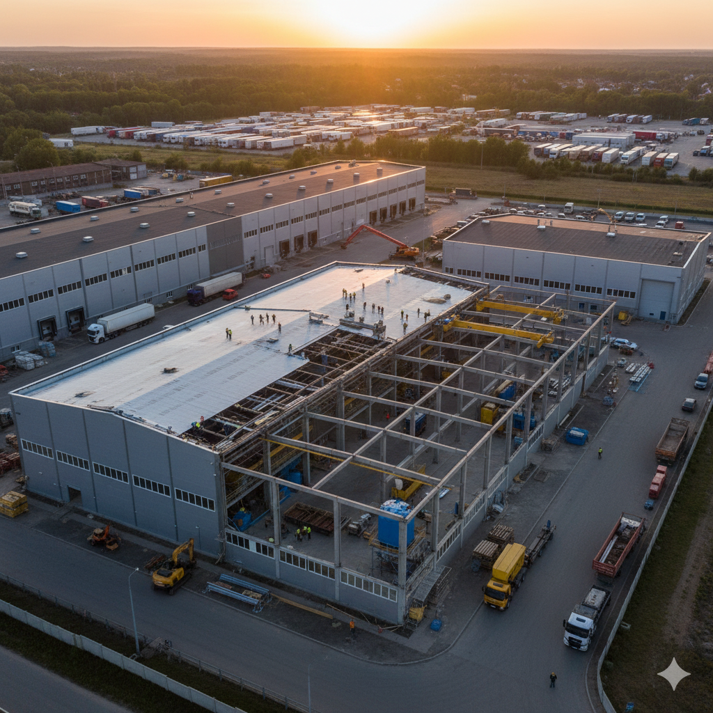 Промышленные здания и сооружения